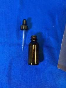 lot 81 image: 36 - Amber 30ml Glass Dropping Bottles