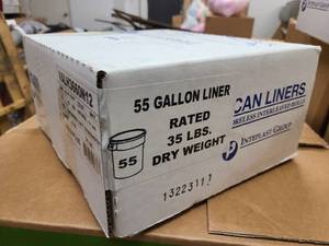 lot 125 image: 55 Gallon Can Liners