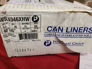 lot 135 image: 40x46 Extra Heavy Grade Can Liners