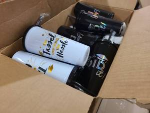 lot 146 image: Box of Graduation themed gifts and items