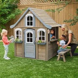 lot 3 image: NEW KidKraft Forestview II Playhouse