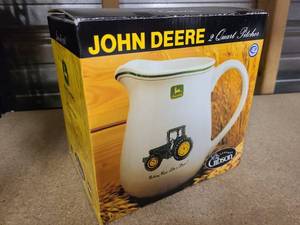 lot 23 image: LL New in box John Deer Pitcher