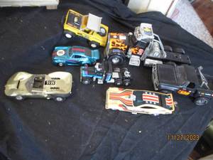 lot 56 image: Collection of Vintage Race cars, trucks and Semis