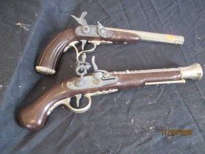 lot 68 image: Vintage Joseph Kirner 1807 replica pistols