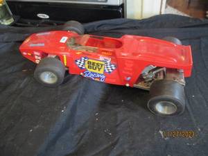 lot 72 image: Gas powered Goodyear RC race car (no remote)