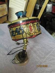 lot 13 image: Colt 45 Lamp, nice vintage collectible