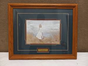 WOOD FRAMED THERES ALWAYS TOMORROW BY BETSY CAMERON