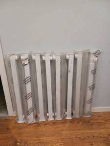 8 NEW GUARDIAN ALUMINUM DECK RAILINGS WHITE