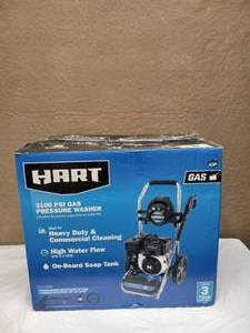 NEW HART 3100 PSI GAS POWERED PRESSURE WASHER