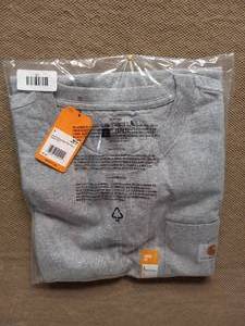 NEW CARHARTT LOOSE FIT SHORT SLEEVE POCKET T-SHIRT LARGE