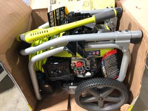 lot 18 image: RYOBI 3300 PSI 2.5 GPM Cold Water Gas Pressure Washer with Honda GCV200 Engine Customer Returns See Pictures