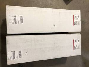 lot 23 image: Lot of 2 DuraVent 6 in. Dia x 36 in. Triple-Wall Galvanized Chimney Stove Pipe  Customer Returns See Pictures