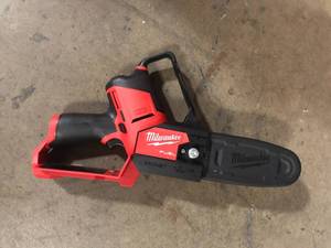 lot 37 image: Milwaukee M12 FUEL 6 in. 12-Volt Lithium-Ion Brushless Electric Corldess Battery Pruning Saw HATCHET (Tool-Only) Customer Returns See Pictures