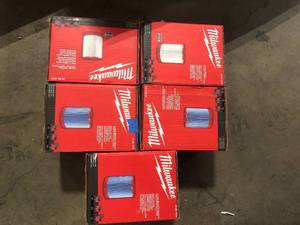 lot 36 image: Lot of Assorted WetDry Shop Vacuum High Efficiency Filter Various Sizes and Conditions Customer Returns See Pictures