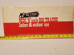 lot 33 image: G Scale MDC Hopper Car
