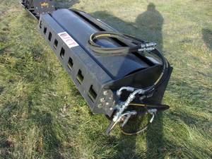 New Skid Steer Mount JCT Attachments 72 Smooth Drum Roller Compactor