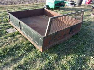 82-inch X 8-foot Truck Mounted Dump Box w Hoist