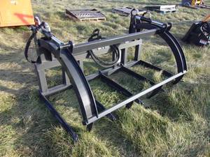 New Skid Steer Mount Wolverine Attachments 72 Hydraulic Bale Forks