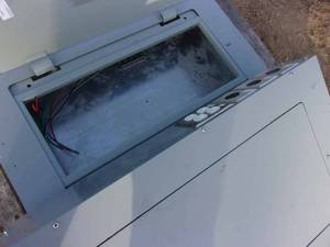 Two - Siemens Electrical Panels with Outlets Mounted
