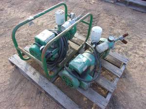 Two - Bullard Free-Air Pumps, Untested, Working Condition Unknown