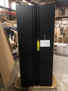 Husky 4-Piece Regular Duty Welded Steel Garage Storage System in Black Customer Returns See Pictures