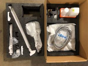 ELLO&ALLO 2-Handle 3-Spray Tub and Shower Faucet Handheld Shower Combo Set with 8 in. Rain Shower Head in Chrome (Valve Included)   Customer Returns See Pictures