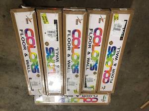 Lot of Deco Products COLORS Glue Down Floor Wall DIY Old Desert Bronze Aged 6 in. x 36 in. Multi-Tonal Luxury Vinyl Plank (30 sq. ft.case) Customer Returns See Pictures