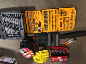 Lot of Assorted Hand Tools and Hardware Various Models and Conditions Customer Returns See Pictures