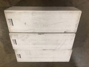 Lot of 2 DuraVent 6 in. Dia x 36 in. Triple-Wall Galvanized Chimney Stove Pipe Customer Returns See Pictures