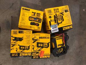 Lot of Assorted Dewalt Power Stations Various Sizes and Conditions  Customer Returns See Pictures
