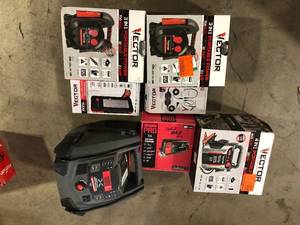 Lot of Assorted Vector Power Stations Various Sizes and Conditions Customer Returns See Pictures