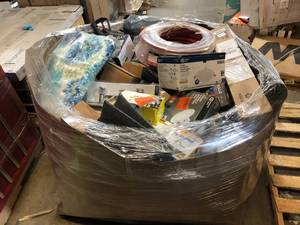 Gaylord of Assorted Tools, Hardware and Misc Items Various Models and Conditions Customer Returns See Pictures