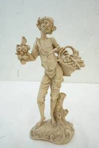 lot 44 image: Vintage Street vender figurine
