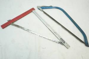 lot 48 image: Bow saws