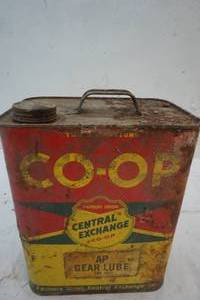 lot 218 image: Vintage Central Exchange can