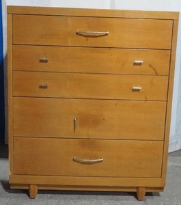 lot 312 image: 4 drawer dresser