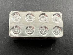 1 TROY OZ .999 FINE SILVER LEGO BAR
