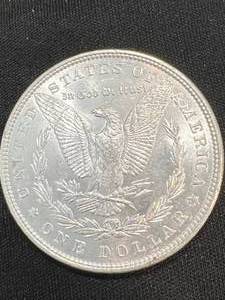 1887 US MORGAN SILVER DOLLAR