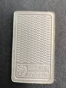 5 GRAMS .999 FINE SILVER BULLION BANK BAR
