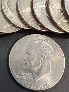ROLL OF 20 US UNC EISENHOWER DOLLARS
