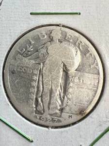 1927 US STANDING LIBERTY QUARTER