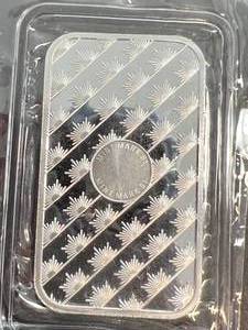 1 TROY OZ .999 FINE SILVER SUNSHINE MINT BAR