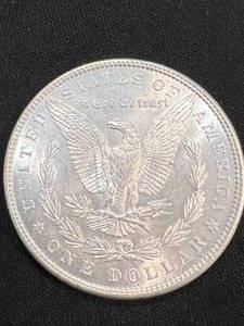 1887 US MORGAN SILVER DOLLAR