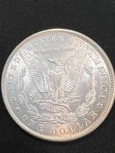 1889 US MORGAN SILVER DOLLAR