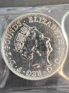 1 TROY OZ .999 FINE SILVER 2016 BRITTANIA ROUND