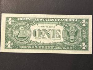 1957A US $1 SILVER CERTIFICATE