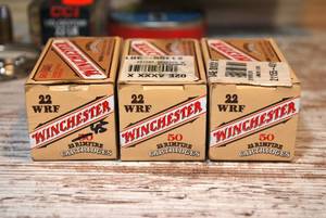lot 12 image: Winchester Special Edition .22 LR 45gr  145 rds (2 x 50 & 1x 45 rounds)