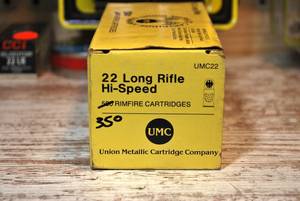 lot 15 image: UMC .22 LR 350 Round Pack
