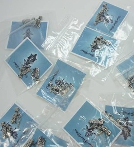 (30) Stocking Stuffers...Free Bird Bikers Silver Red(10) Black(10) Blue(10) Motorcycle Hanging Dangle Earrings Street Bike Charm...