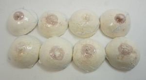 (8) Stocking Stuffers NEW Individually Wrapped Sphere TiTi Boob Bath Bombs...